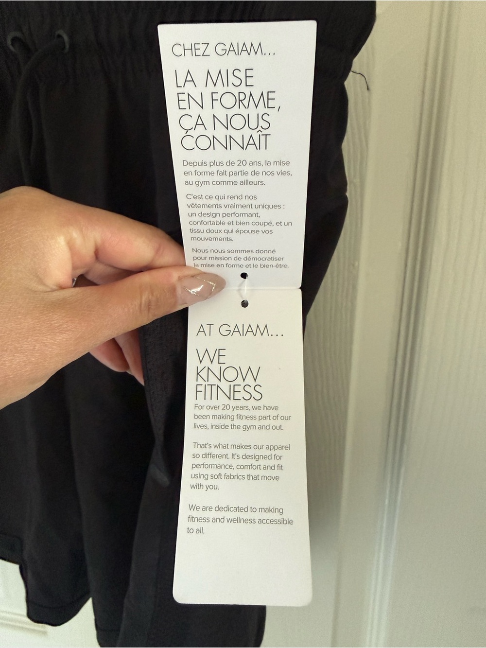 Men’s GAIAM Black Lunge 5” running shorts - Picture 5 of 13